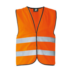 Korntex Safety Vest Wolfsburg, Orange, S bedrucken, Art.-Nr. 401134100