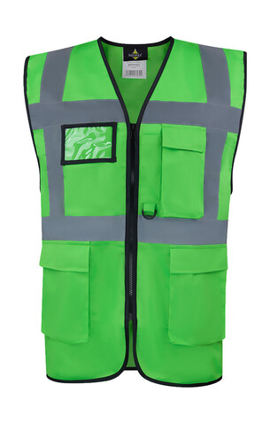 Korntex Executive Safety Vest Hamburg, Green, XL bedrucken, Art.-Nr. 403135005 Korntex Executive Safety Vest Hamburg, Green, XL bedrucken, Art.-Nr. 403135005
