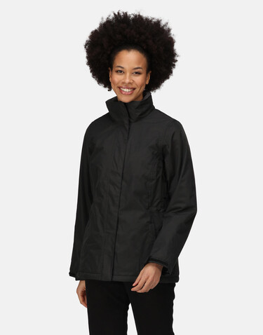 Regatta Ladies` Beauford Insulated Jacket, Black, 10 (36) bedrucken, Art.-Nr. 404171013