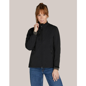 SG Signature Tagless Softshell Jacket Women, Black, XS bedrucken, Art.-Nr. 410521012