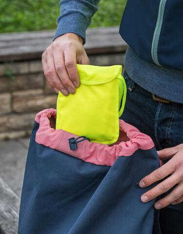 Korntex Basic Safety Vest in a Pouch Mannheim, Orange, XL bedrucken, Art.-Nr. 420134106