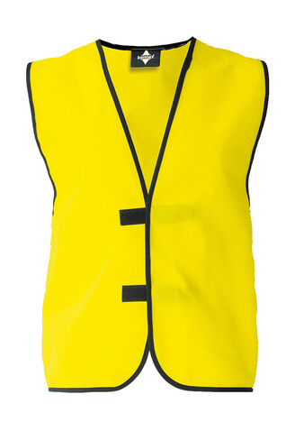 Korntex Identification Vest Leipzig, Yellow, 2XL bedrucken, Art.-Nr. 423136006