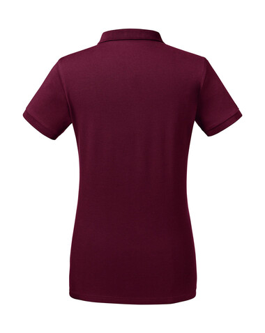 Russell Europe Ladies` Tailored Stretch Polo, Black, L bedrucken, Art.-Nr. 503001015