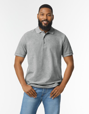 Gildan Hammer Adult Pique Polo, Black, M bedrucken, Art.-Nr. 504091014