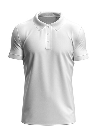 Stedman Stretch Polo for men, White, S bedrucken, Art.-Nr. 510050003