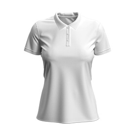 Stedman Stretch Polo for women, White, XS bedrucken, Art.-Nr. 511050002