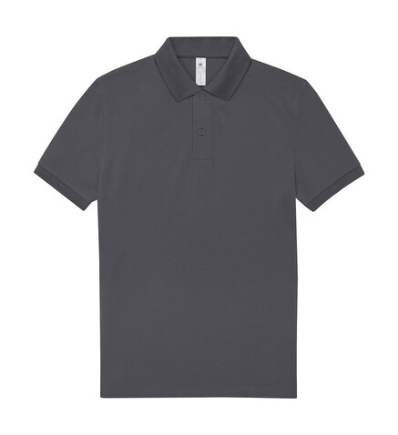 B &amp; C My Polo 180, Dark Grey, L bedrucken, Art.-Nr. 527421284