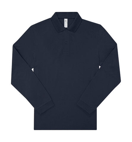 B &amp; C My Polo 210 LSL, Navy, 3XL bedrucken, Art.-Nr. 530422007