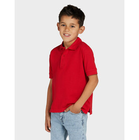 SG Cotton Polo Kids, White, 104 (3-4/S) bedrucken, Art.-Nr. 588520003 SG Cotton Polo Kids, White, 104 (3-4/S) bedrucken, Art.-Nr. 588520003