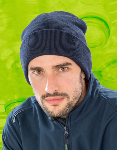 Result Recycled Thinsulate™ Beanie, Black, One Size bedrucken, Art.-Nr. 603331010