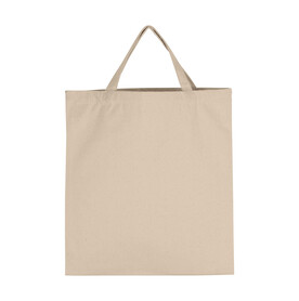 SG ACCESSORIES - BAGS Canvas Tote SH, Natural, One Size bedrucken, Art.-Nr. 603570080