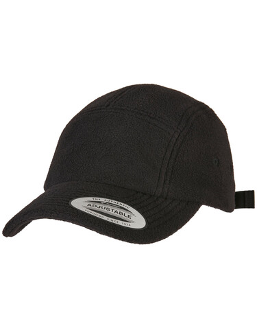 Flexfit Polar Fleece Jockey Cap, Black, One Size bedrucken, Art.-Nr. 609681010