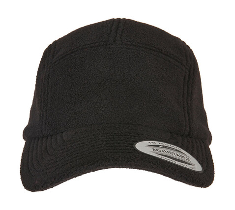 Flexfit Polar Fleece Jockey Cap, Black, One Size bedrucken, Art.-Nr. 609681010
