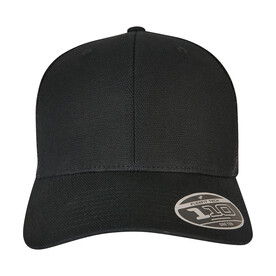 Flexfit 110 Structured Canvas Trucker, Black, One Size bedrucken, Art.-Nr. 610681010