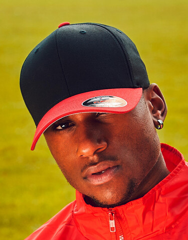 Flexfit Flexfit Wooly Combed 2-Tone, Black/Silver, S/M bedrucken, Art.-Nr. 616681581