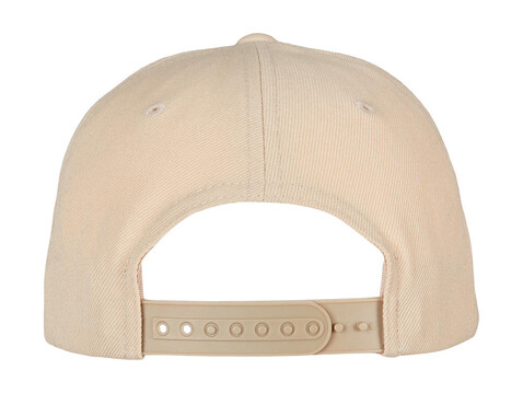 Flexfit 5-Panel Premium Curved Visor Snapback Cap, White, One Size bedrucken, Art.-Nr. 617680000