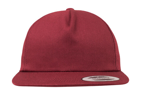 Flexfit Unstructured 5-Panel Snapback, Maroon, One Size bedrucken, Art.-Nr. 620684450 Flexfit Unstructured 5-Panel Snapback, Maroon, One Size bedrucken, Art.-Nr. 620684450
