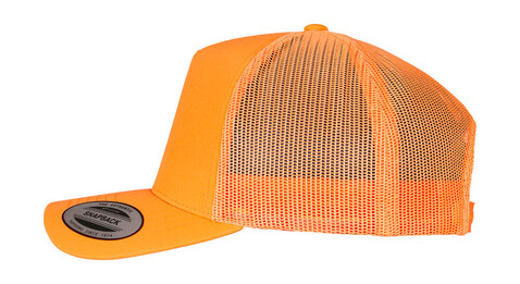 Flexfit Neon Retro Trucker, Neon Yellow, One Size bedrucken, Art.-Nr. 621686050