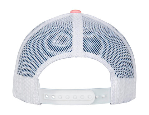 Flexfit Checkerboard Retro Trucker, Lightrose/White, One Size bedrucken, Art.-Nr. 624684560
