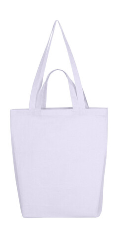 SG ACCESSORIES - BAGS Double Handle Gusset Bag, Snowwhite, One Size bedrucken, Art.-Nr. 629570000