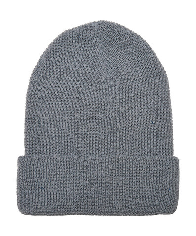 Flexfit Recycled Yarn Waffle Knit Beanie, Grey, One Size bedrucken, Art.-Nr. 629681210