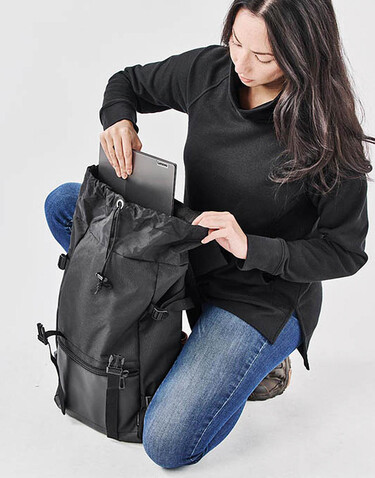 StormTech Chappaqua Backpack, Black, One Size bedrucken, Art.-Nr. 631181010