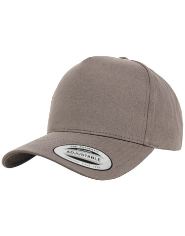 Flexfit 5-Panel Curved Classic Snapback, Burgundy, One Size bedrucken, Art.-Nr. 631684480