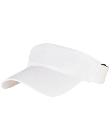 Flexfit Performance Visor Cap, White, One Size bedrucken, Art.-Nr. 634680000