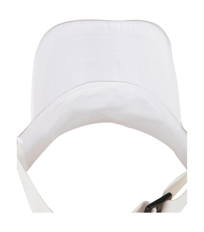 Flexfit Performance Visor Cap, White, One Size bedrucken, Art.-Nr. 634680000