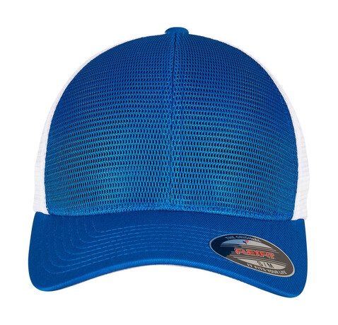 Flexfit Flexfit 360 Omnimesh Cap 2-Tone, Royal/White, L/XL bedrucken, Art.-Nr. 648683532