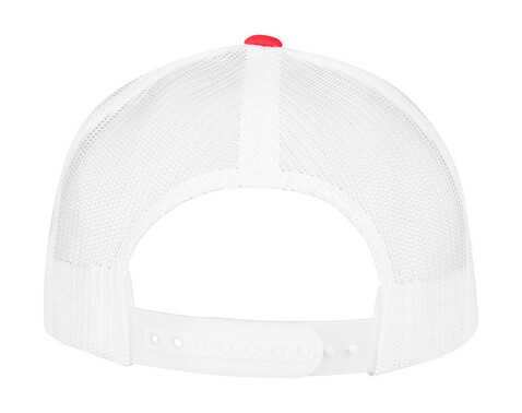 Flexfit 5-Panel Retro Trucker 2-Tone Cap, Charcoal/White, One Size bedrucken, Art.-Nr. 649681730