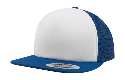 Flexfit Foam Trucker with White Front, Royal/White/Royal, One Size bedrucken, Art.-Nr. 652683800 Flexfit Foam Trucker with White Front, Royal/White/Royal, One Size bedrucken, Art.-Nr. 652683800