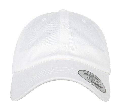 Flexfit Low Profile Organic Cotton Cap, White, One Size bedrucken, Art.-Nr. 656680000