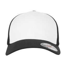 Flexfit Flexfit Mesh Colored Front, Black/White/Black, S/M bedrucken, Art.-Nr. 660681801