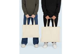 SG ACCESSORIES - BAGS Canvas Wide Shopper with Fold LH bedrucken, Art.-Nr. 67557