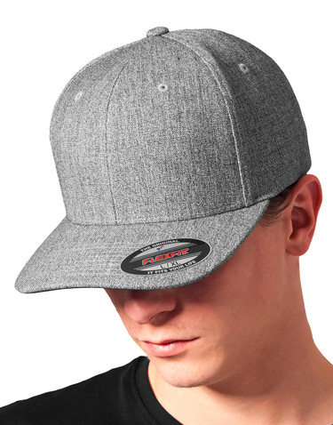 Flexfit Plain Span Flexfit, Heather Grey, S/M bedrucken, Art.-Nr. 679681231