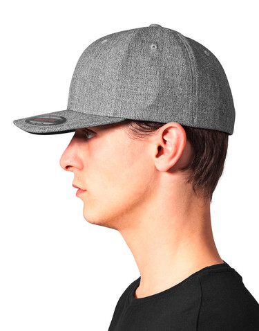 Flexfit Plain Span Flexfit, Heather Grey, S/M bedrucken, Art.-Nr. 679681231