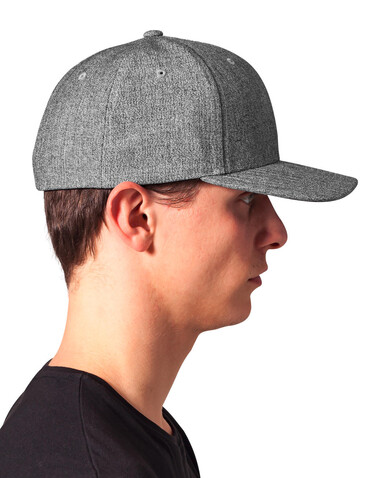 Flexfit Plain Span Flexfit, Heather Grey, S/M bedrucken, Art.-Nr. 679681231