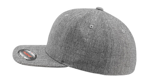 Flexfit Plain Span Flexfit, Heather Grey, S/M bedrucken, Art.-Nr. 679681231