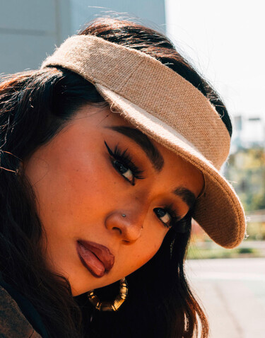 Flexfit Bast Visor Cap, Black, One Size bedrucken, Art.-Nr. 690681010