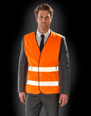 Result Core Enhanced Visibility Vest, Fluorescent Yellow, S/M bedrucken, Art.-Nr. 812336054