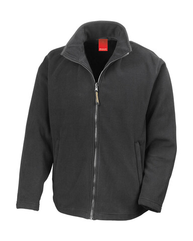 Result Horizon High Grade Microfleece Jacket, Black, XS bedrucken, Art.-Nr. 870331012