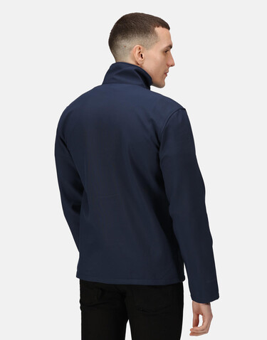 Regatta Honestly Made Recycled Softshell Jacket, Navy, 2XL bedrucken, Art.-Nr. 893172007