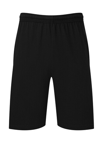 Fruit of the Loom Iconic 195 Jersey Shorts, Black, 2XL bedrucken, Art.-Nr. 901011017