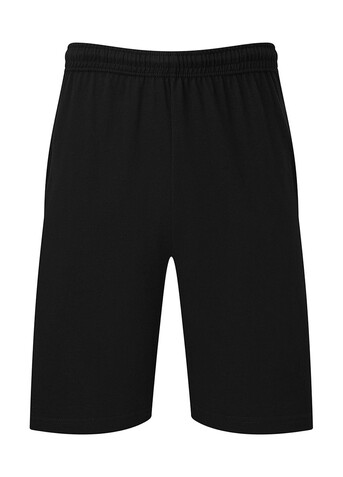 Fruit of the Loom Iconic 195 Jersey Shorts, Black, M bedrucken, Art.-Nr. 901011014