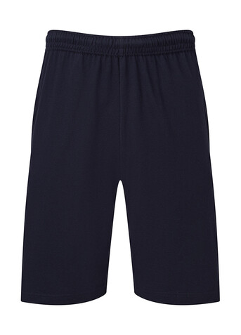 Fruit of the Loom Iconic 195 Jersey Shorts, Deep Navy, S bedrucken, Art.-Nr. 901012023