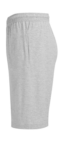 Fruit of the Loom Iconic 195 Jersey Shorts, Heather Grey, S bedrucken, Art.-Nr. 901011233
