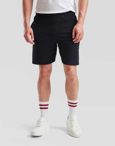 Fruit of the Loom Lightweight Shorts, Black, XL bedrucken, Art.-Nr. 902011016