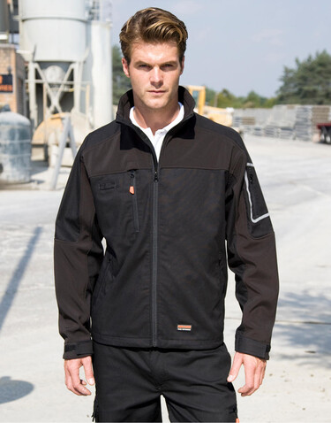 Result Work-Guard Sabre Stretch Jacket, Black, XS bedrucken, Art.-Nr. 902331012