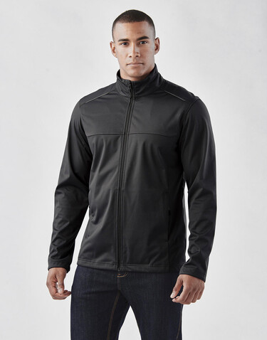 StormTech Men`s Greenwich Softshell, Black, S bedrucken, Art.-Nr. 905181013